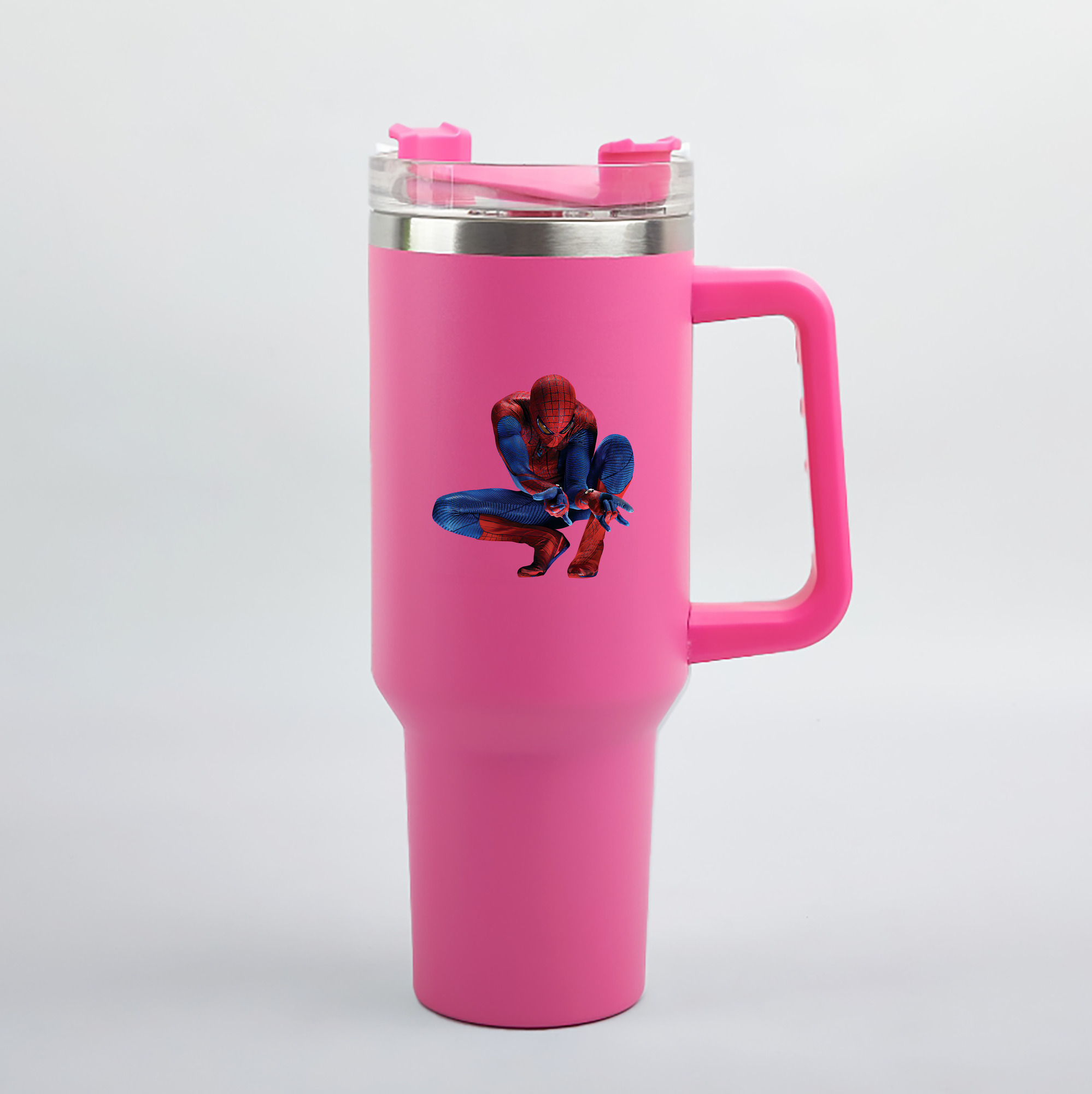 （画像用） Spider Man スパイダーマン 1200mL車用タンブラー（カラープリント）